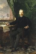 Portrait of Washington A. Roebling, Theobald Chartran